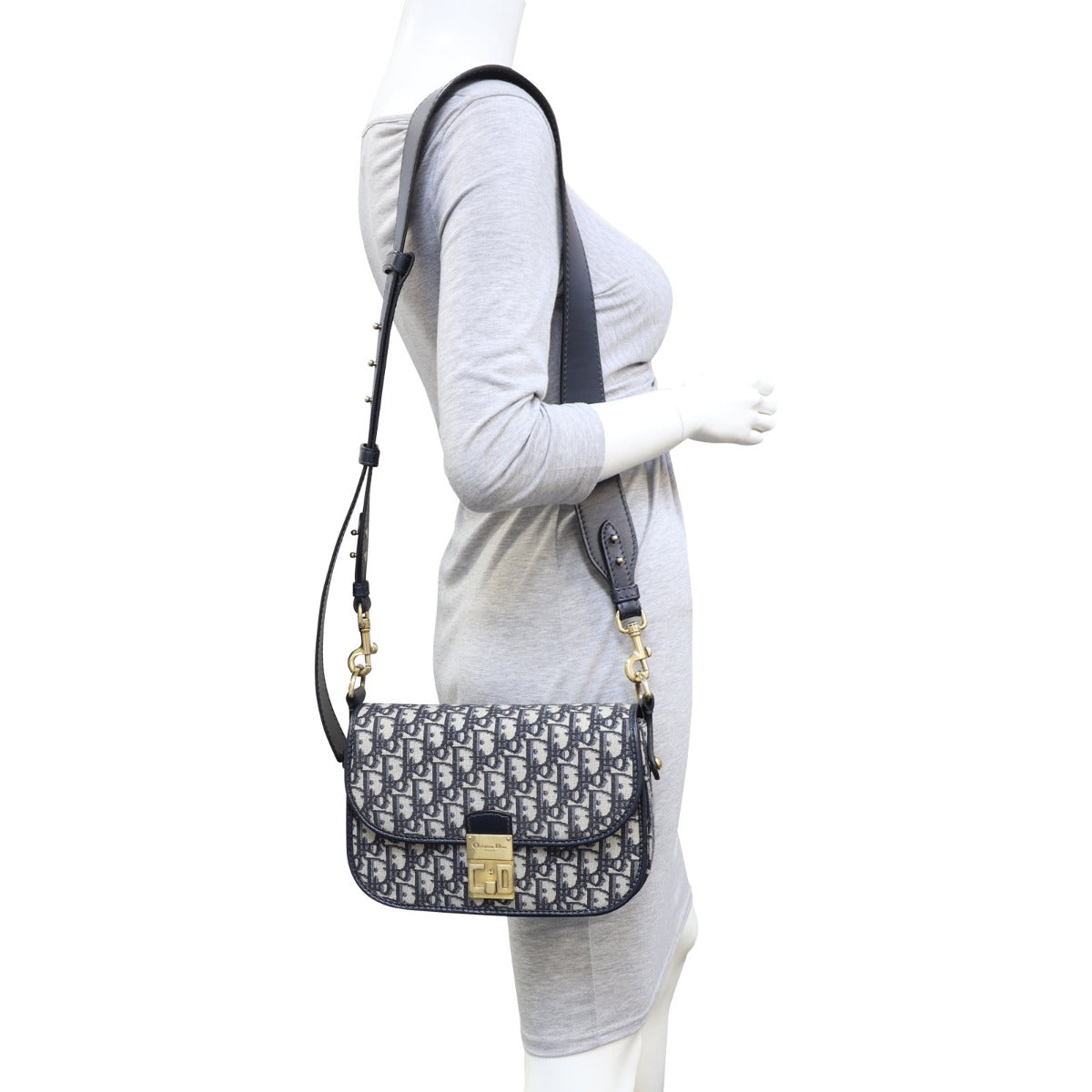 Dior Oblique Flap Bag Mannequin