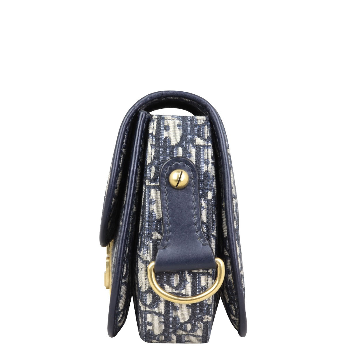 Dior Oblique Flap Bag Side