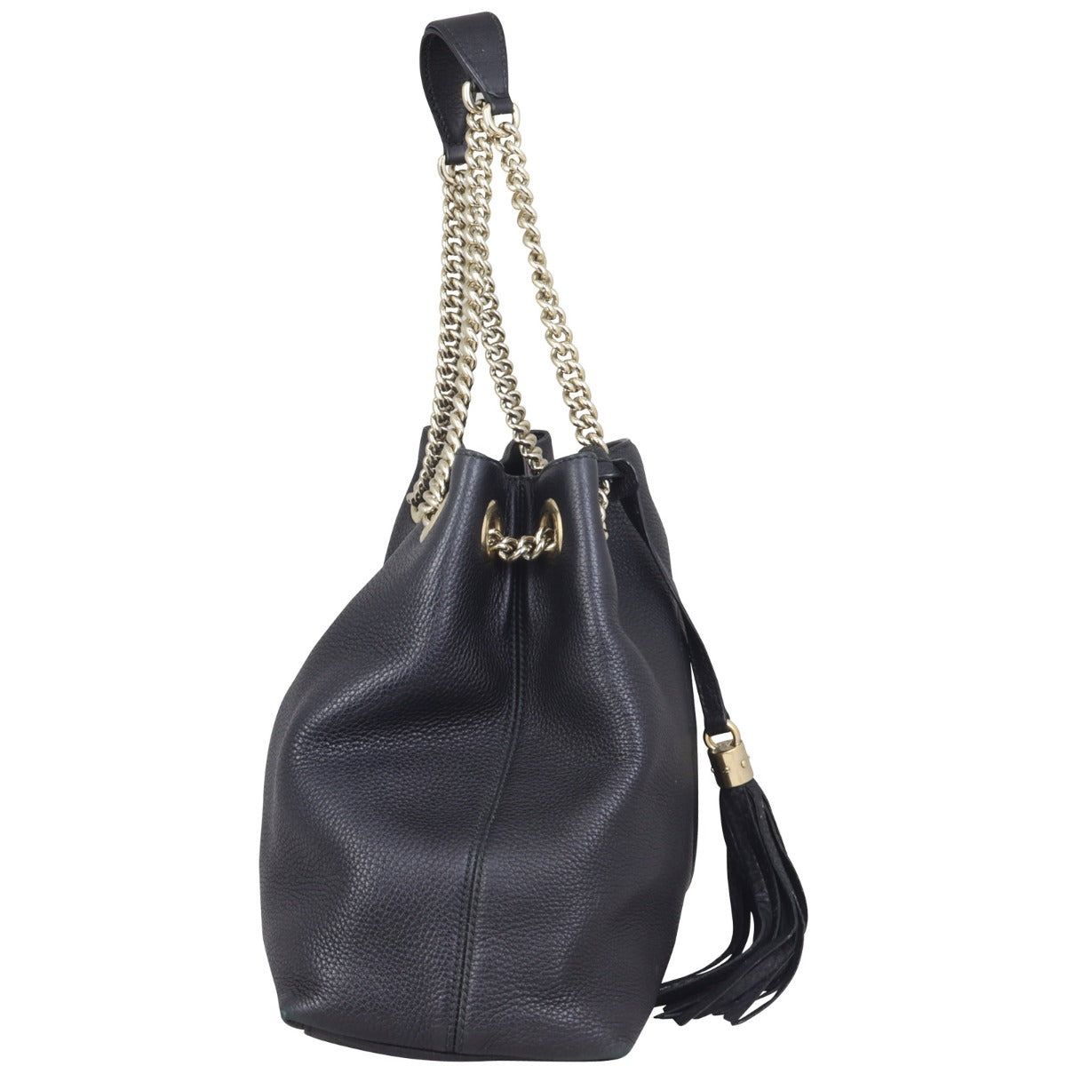 Gucci Soho Chain Shoulder Bag Medium Side