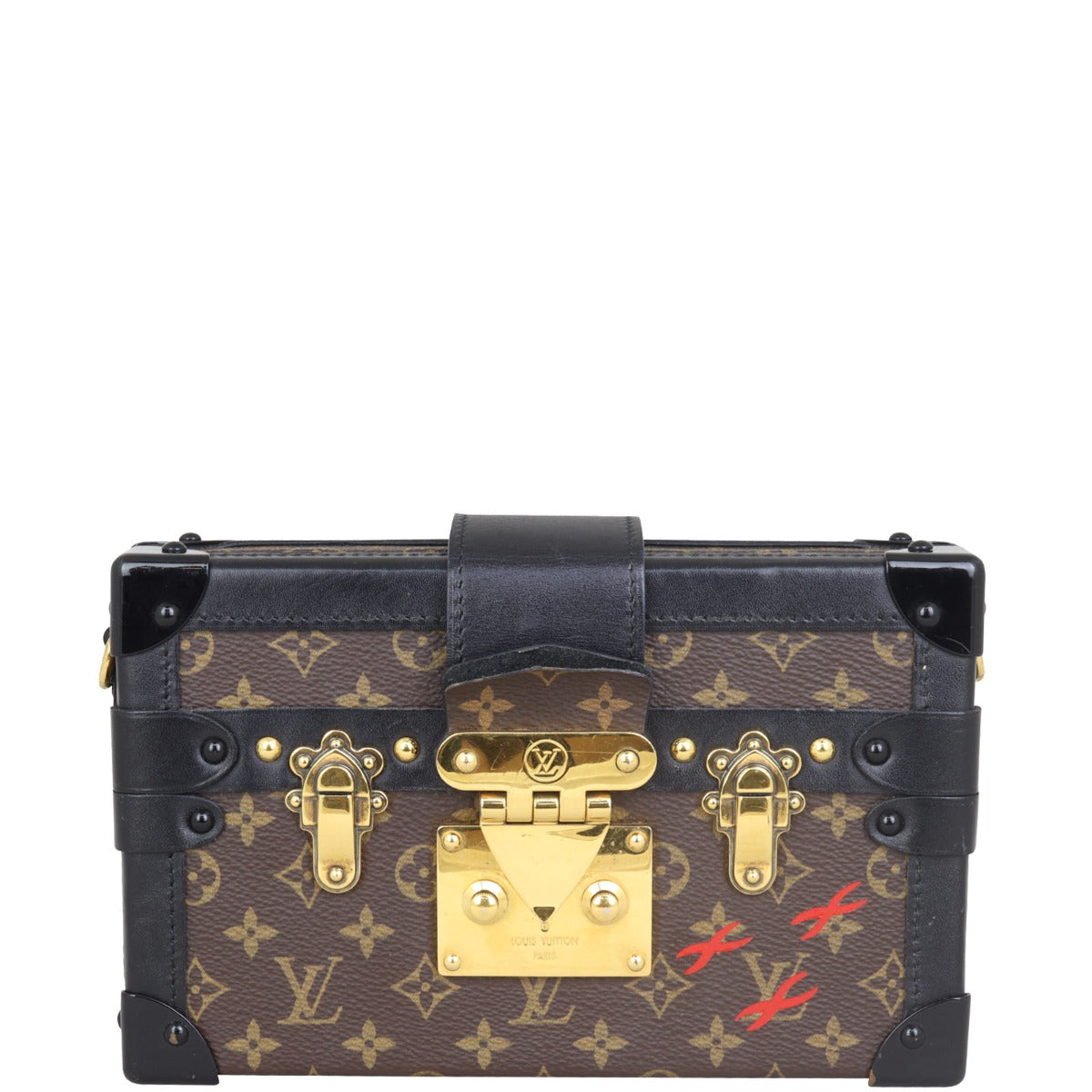 Louis Vuitton Petite Malle Monogram Front