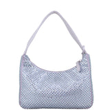 Prada Re-Edition 2000 Satin Crystal Mini Bag Back