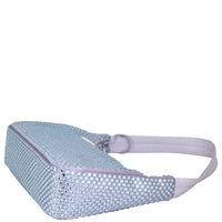 Prada Re-Edition 2000 Satin Crystal Mini Bag Corner Distance