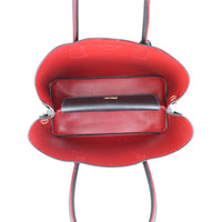 Prada Saffiano Cuir Double Bag Large Interior