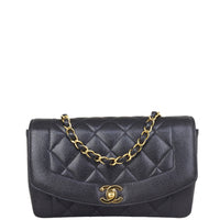 Chanel Diana Flap Bag Front with Strap