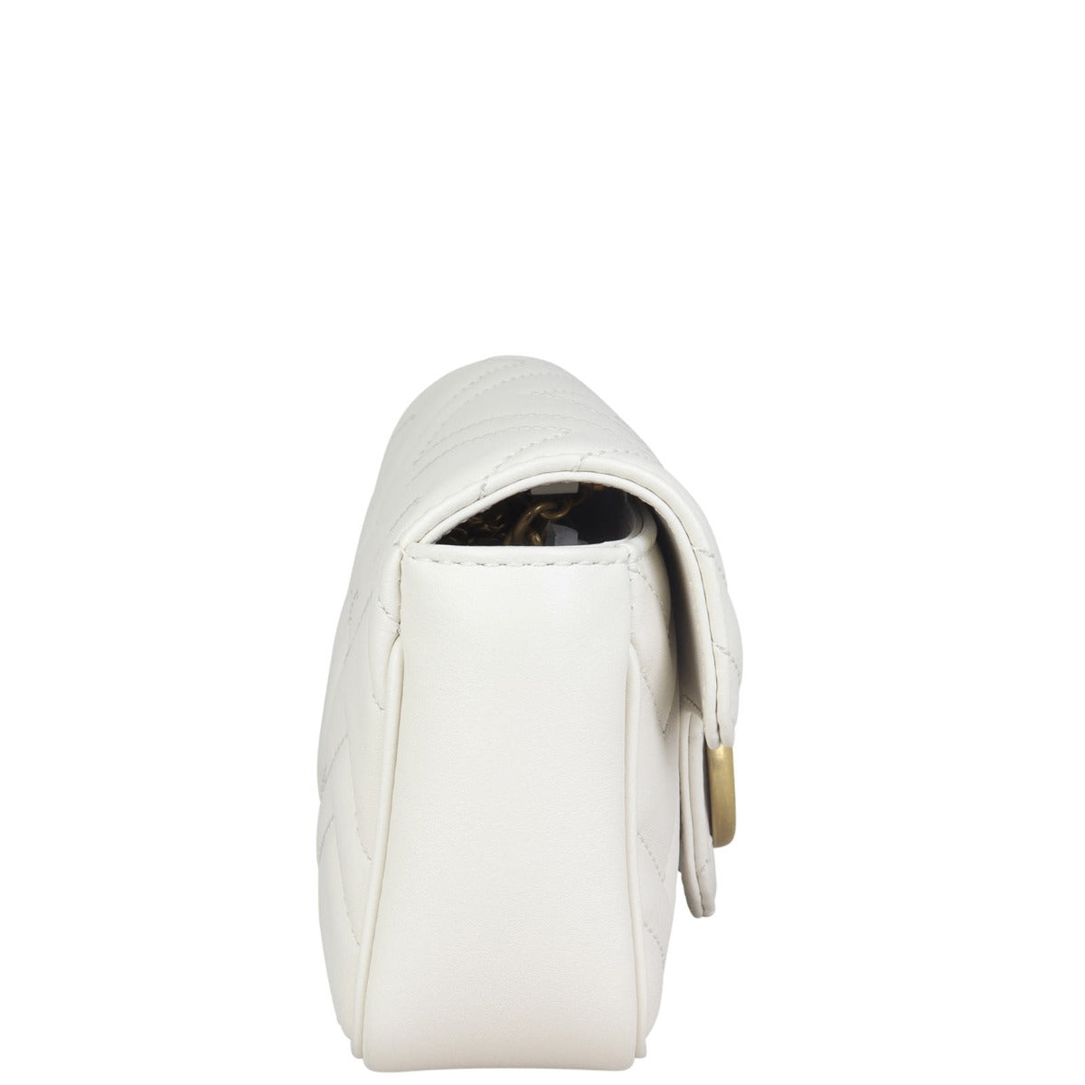 Gucci GG Marmont Super Mini Shoulder Bag Side