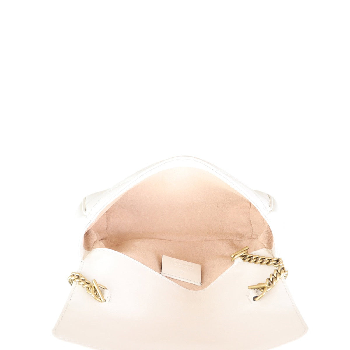 Gucci GG Marmont Super Mini Shoulder Bag Interior