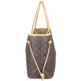 Louis Vuitton Neverfull MM Monogram Side