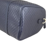 Gucci Microguccissima Boston Bag Medium Corner Closeup