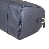 Gucci Microguccissima Boston Bag Medium Corner Closeup