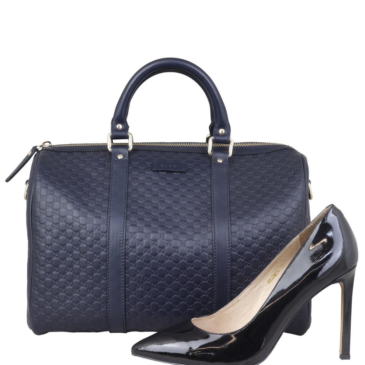 Gucci Microguccissima Boston Bag Medium Shoe