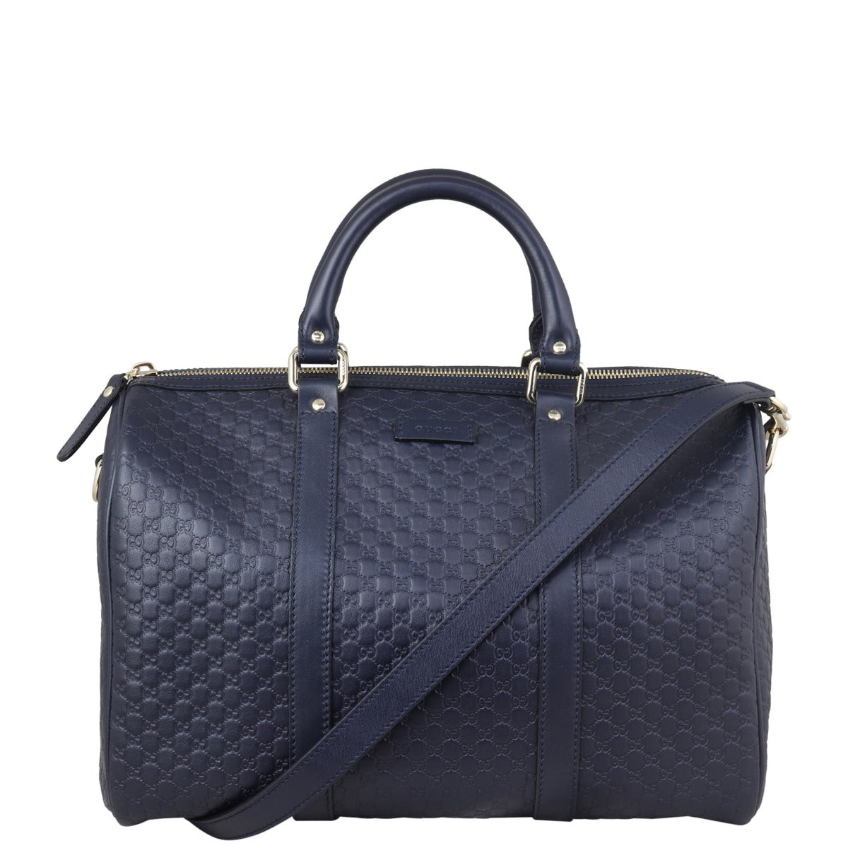 Gucci Microguccissima Boston Bag Medium Front with Strap