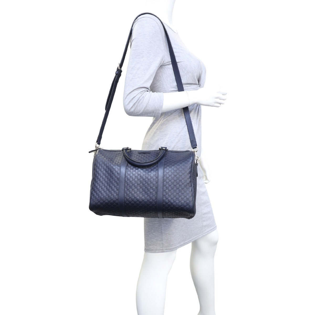 Gucci Microguccissima Boston Bag Medium Mannequin