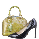 Louis Vuitton Alma BB Monogram Vernis Shoe
