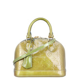 Louis Vuitton Alma BB Monogram Vernis Front with Strap