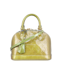 Louis Vuitton Alma BB Monogram Vernis Front with Strap