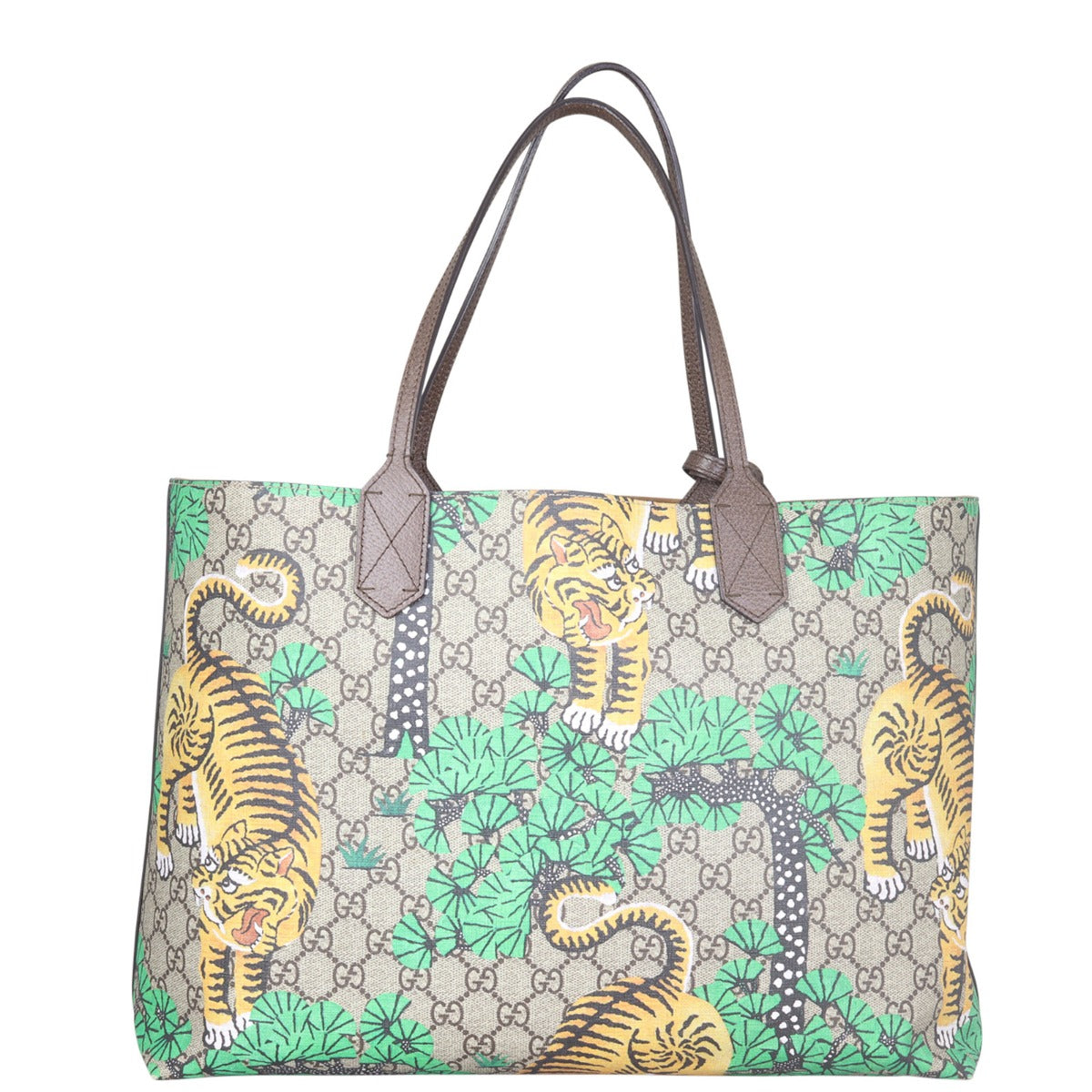 Gucci GG Supreme Bengal Medium Tote Back