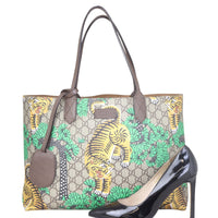 Gucci GG Supreme Bengal Medium Tote Shoe