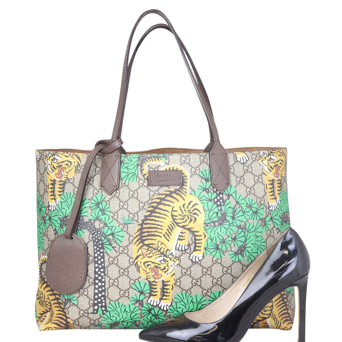 Gucci GG Supreme Bengal Medium Tote Shoe