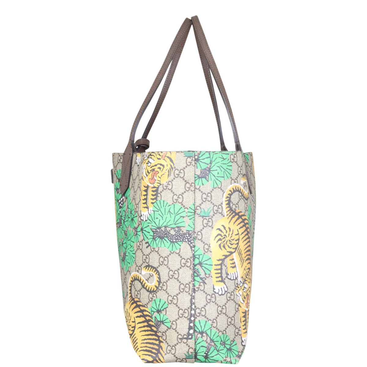 Gucci GG Supreme Bengal Medium Tote Side