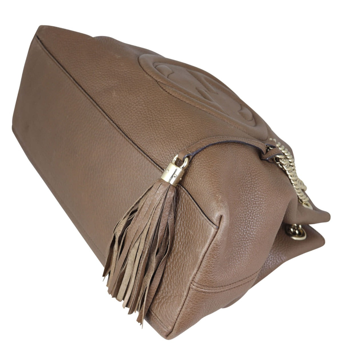 Gucci Soho Chain Shoulder Bag Medium Corner Distance