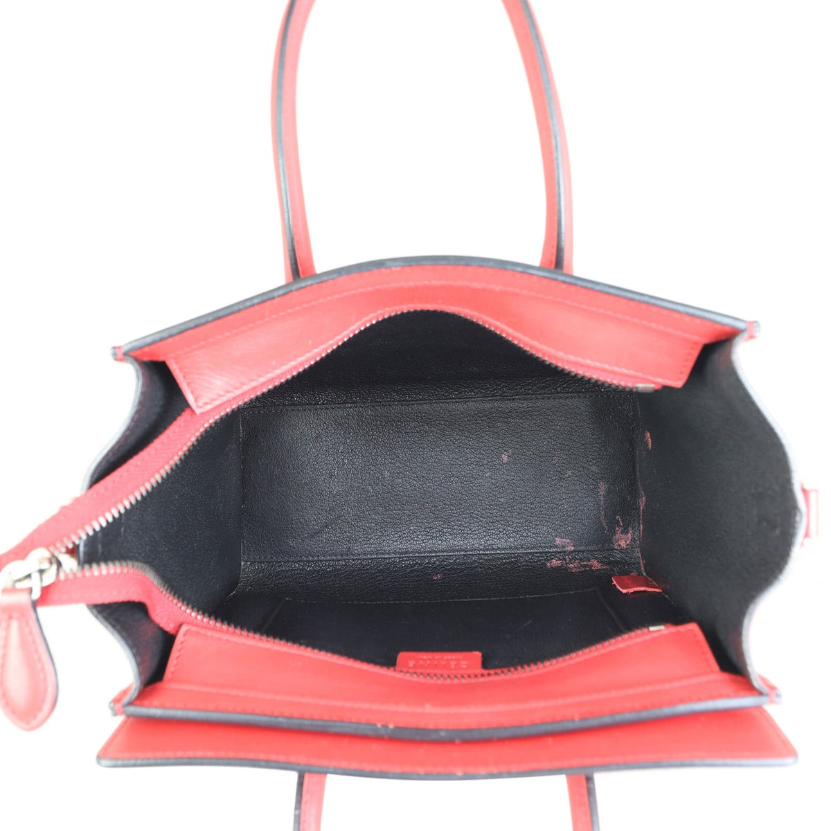 Celine Nano Luggage Tote Interior