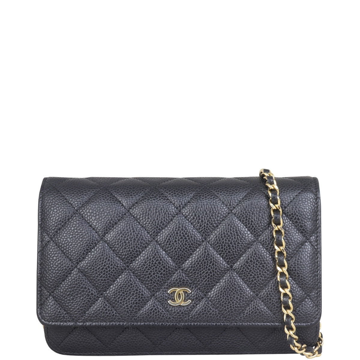 Chanel Classic Wallet on Chain Front Chain