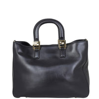 Fendi FF Leather Tote Back