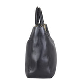 Fendi FF Leather Tote Side