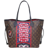 Louis Vuitton Neverfull MM Monogram Kabuki Back