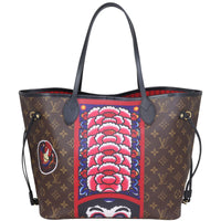 Louis Vuitton Neverfull MM Monogram Kabuki Back
