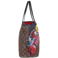 Louis Vuitton Neverfull MM Monogram Kabuki Side