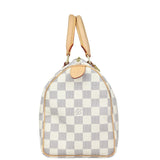 Louis Vuitton Speedy 25 Damier Azur Side