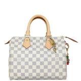 Louis Vuitton Speedy 25 Damier Azur Front