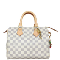 Louis Vuitton Speedy 25 Damier Azur Front