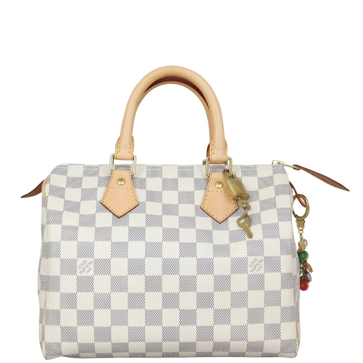 Louis Vuitton Speedy 25 Damier Azur Front