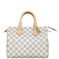 Louis Vuitton Speedy 25 Damier Azur Front