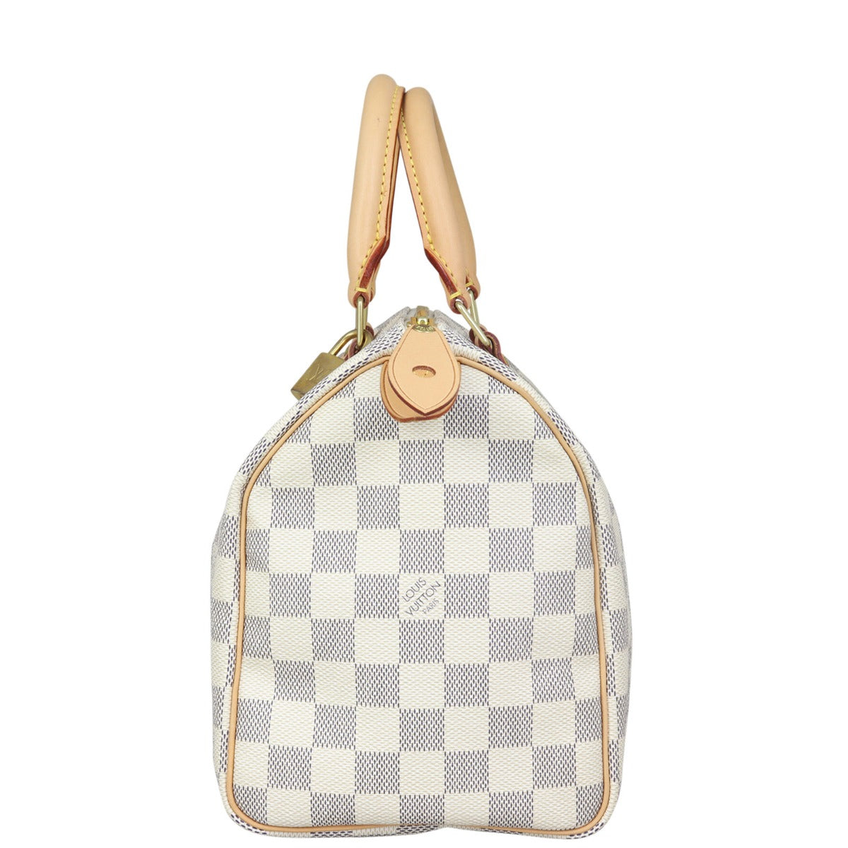 Louis Vuitton Speedy 25 Damier Azur Side