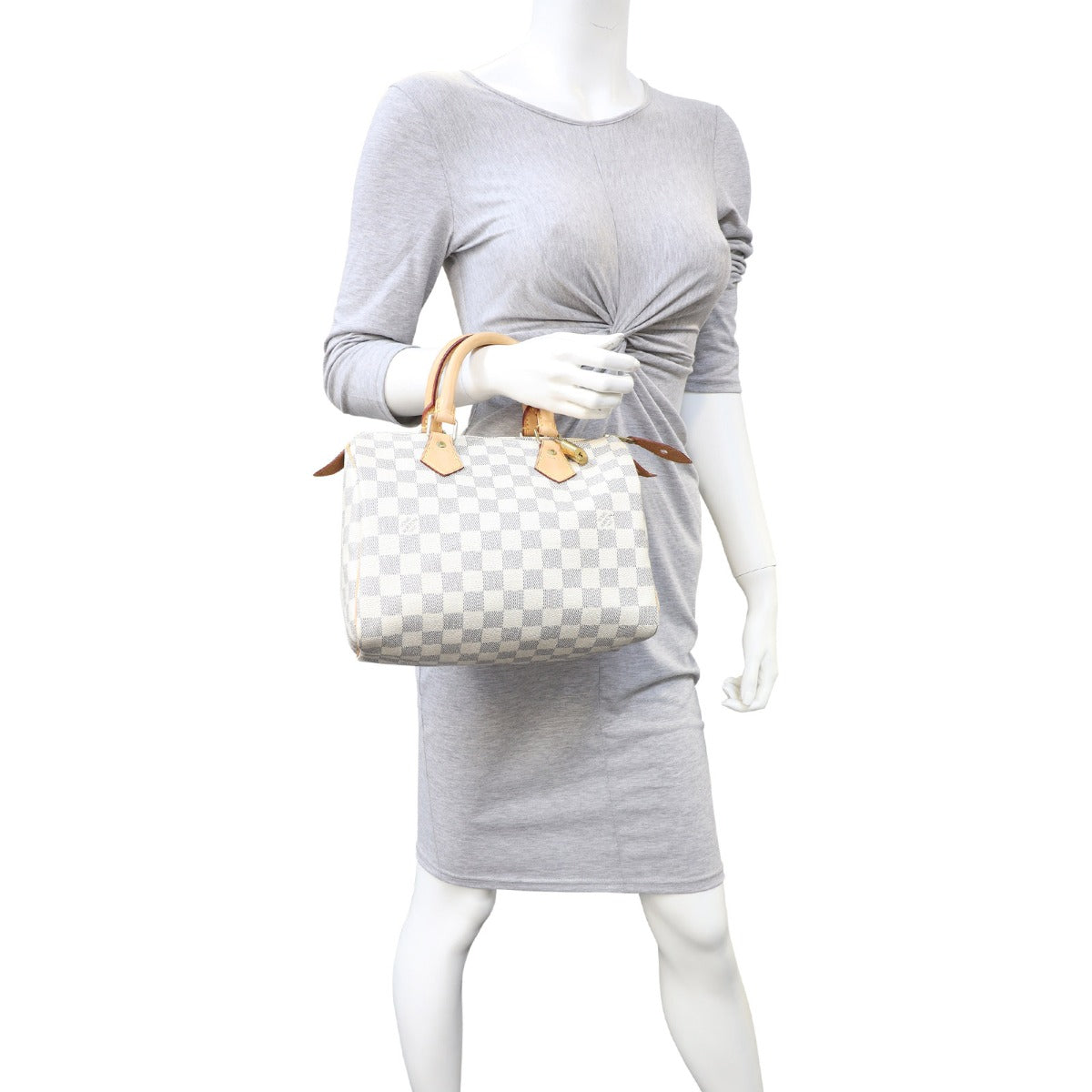 Louis Vuitton Speedy 25 Damier Azur Mannequin