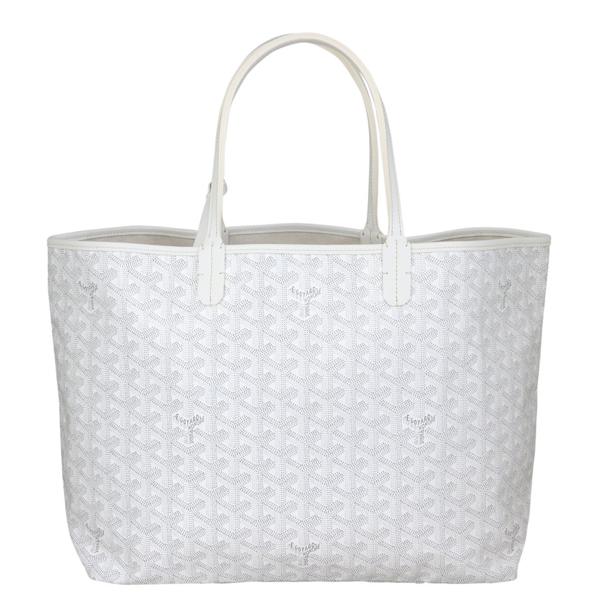 Goyard St Louis PM Goyardine (white) Front