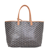 Goyard St Louis PM Goyardine (black/tan) Back