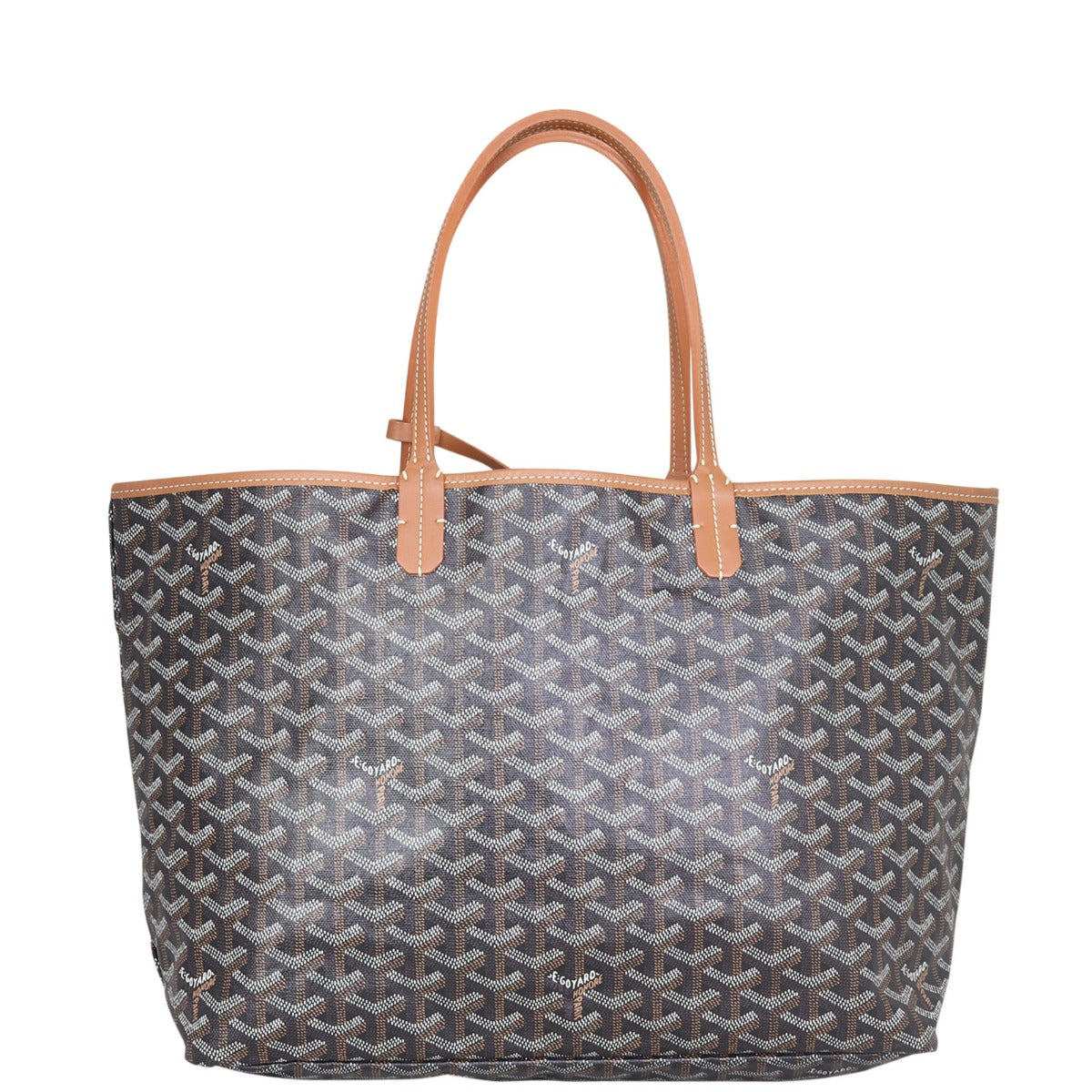 Goyard St Louis PM Goyardine (black/tan) Back