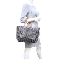 Goyard St Louis PM Goyardine (black/tan) Mannequin