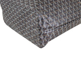 Goyard St Louis PM Goyardine (black/tan) Corner Closeup