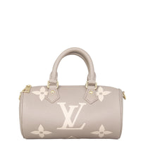 Louis Vuitton Papillon BB Monogram Empreinte Bicolour Front