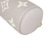 Louis Vuitton Papillon BB Monogram Empreinte Bicolour Corner Closeup