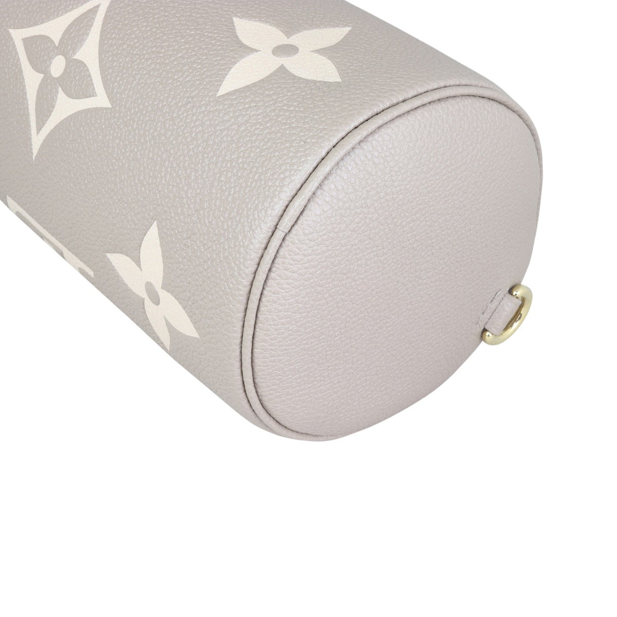 Louis Vuitton Papillon BB Monogram Empreinte Bicolour Corner Closeup