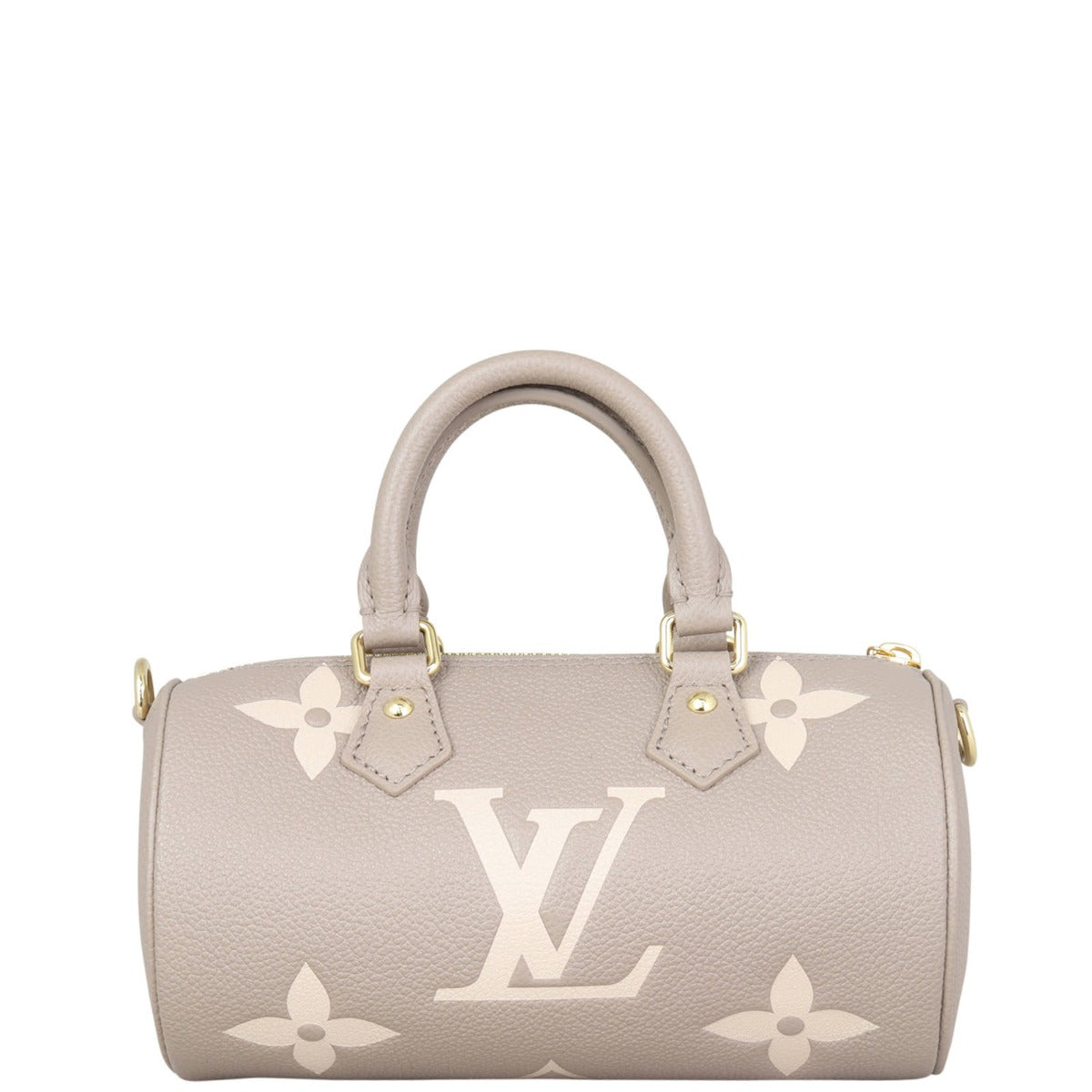 Louis Vuitton Papillon BB Monogram Empreinte Bicolour Front