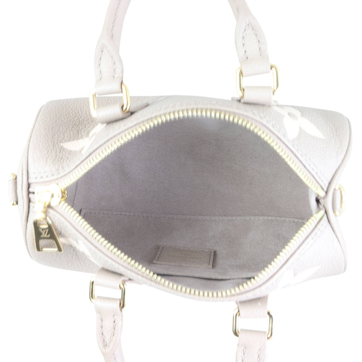 Louis Vuitton Papillon BB Monogram Empreinte Bicolour Interior