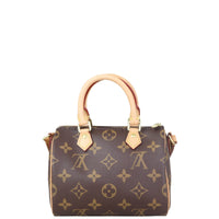 Louis Vuitton Nano Speedy Monogram Back