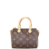 Louis Vuitton Nano Speedy Monogram Front
